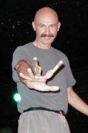 Tony Levin with Funk Fingers, photo by Danette Davis